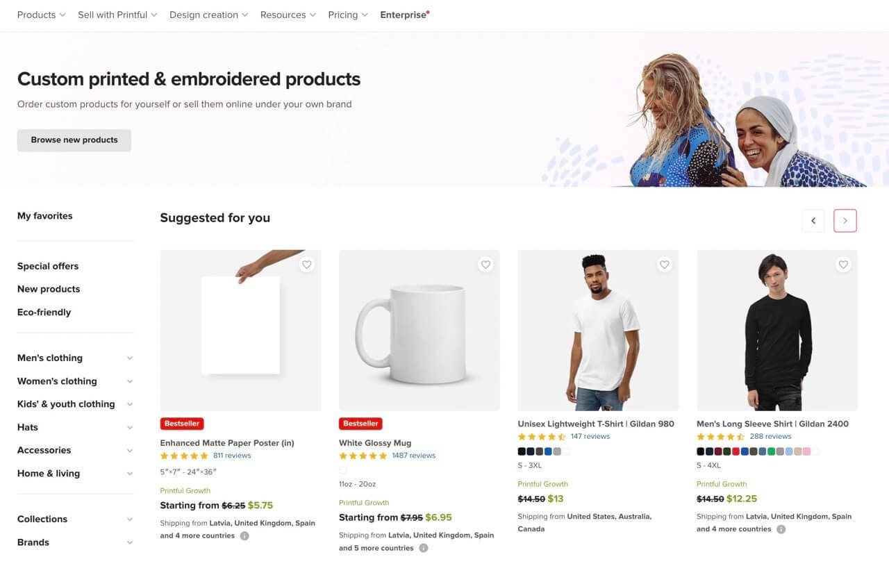 How to Start an Online Store with Printful Printful